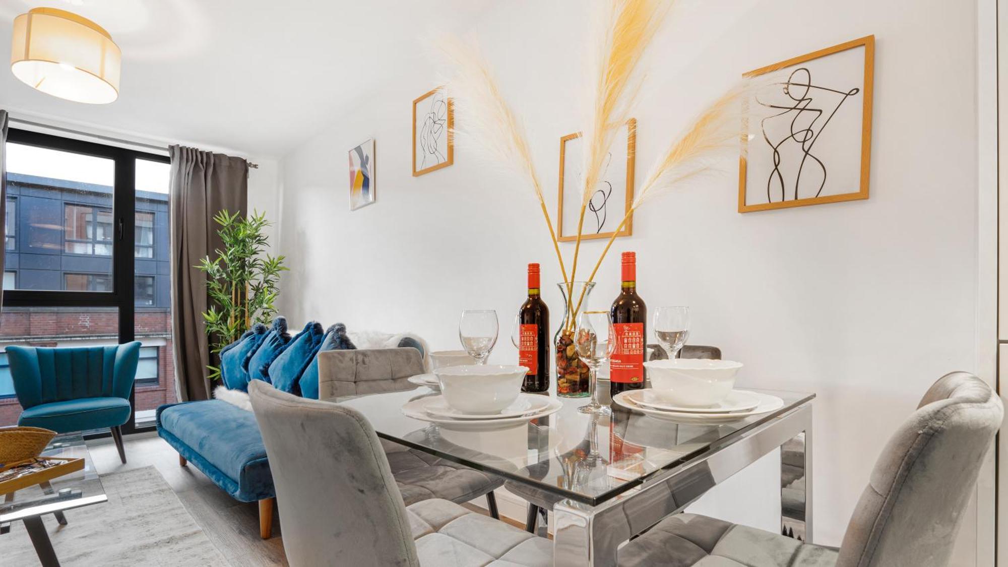 Apartamento Oceanic Bliss: 2 Bed 2 Bath + Free Park + Netflix Birmingam Exterior foto