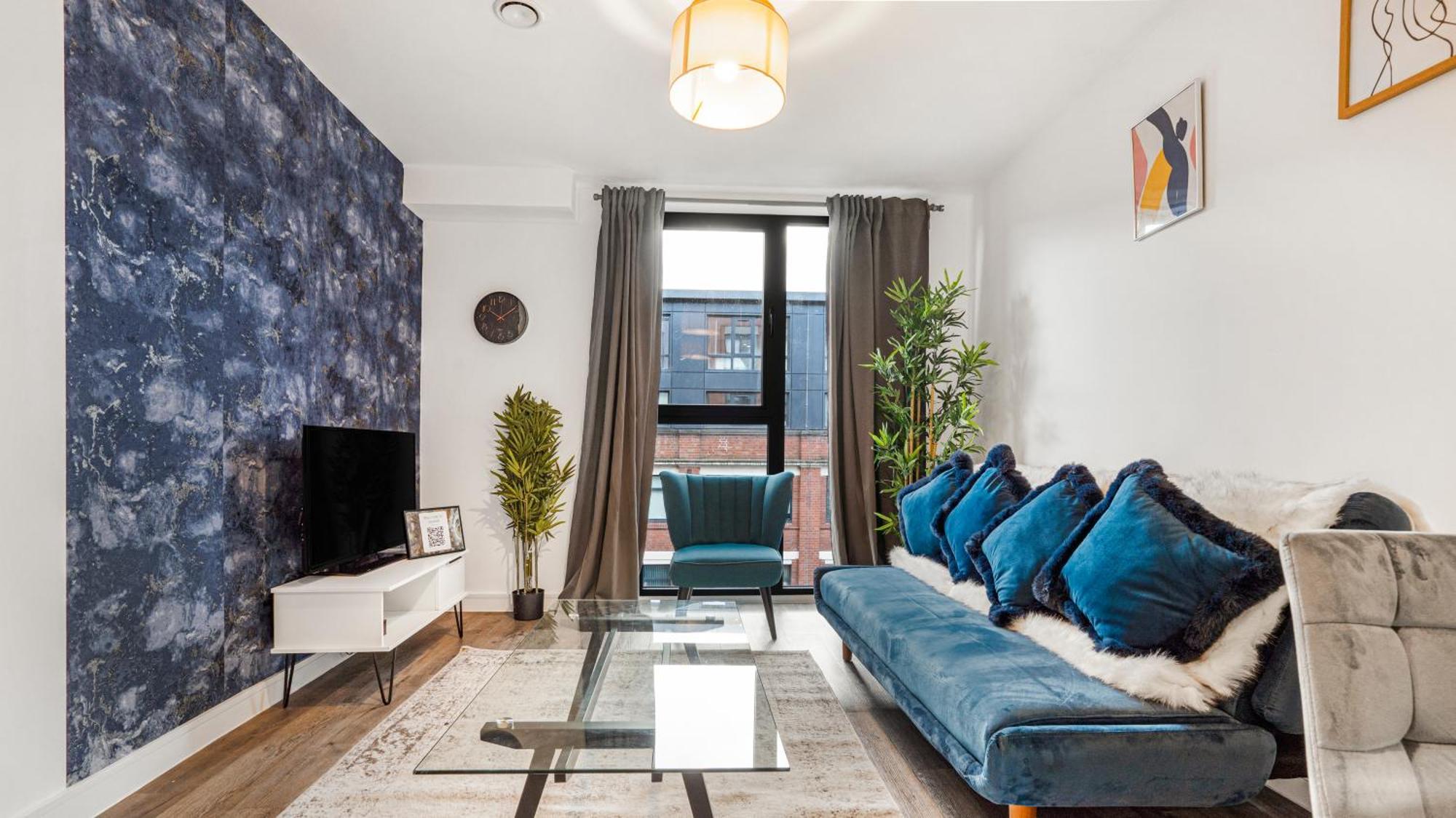 Apartamento Oceanic Bliss: 2 Bed 2 Bath + Free Park + Netflix Birmingam Exterior foto